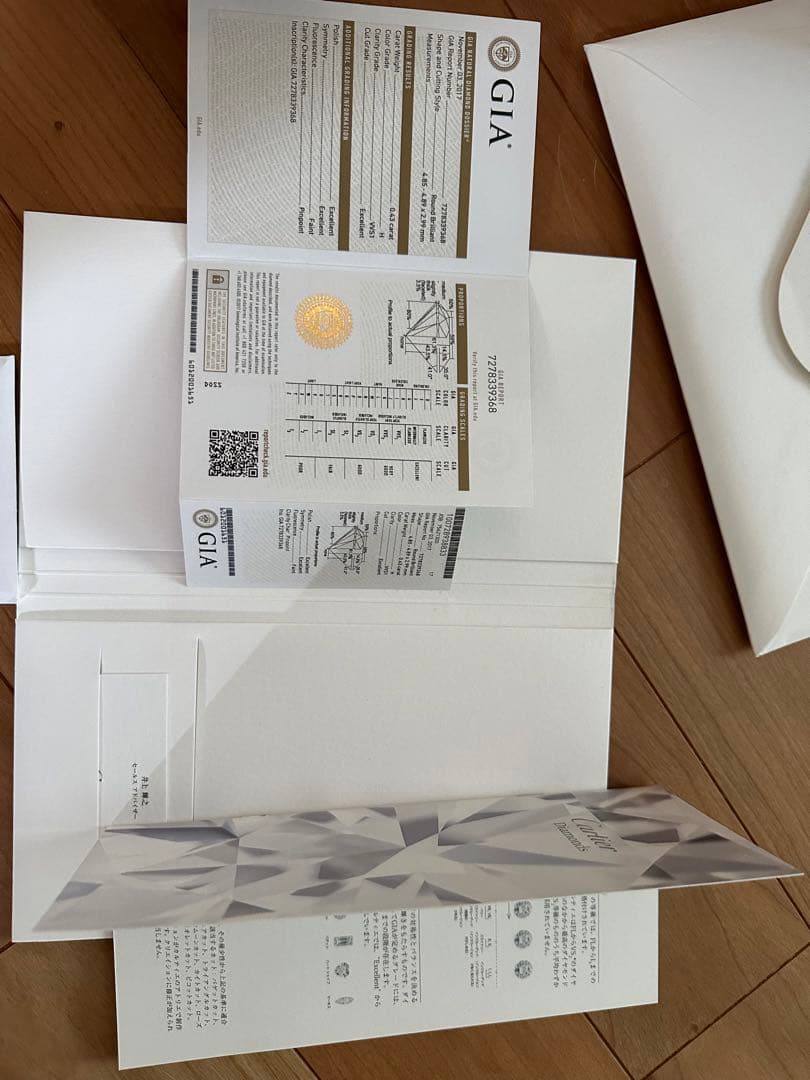 カルティエ婚約指輪【Nariさん専用】