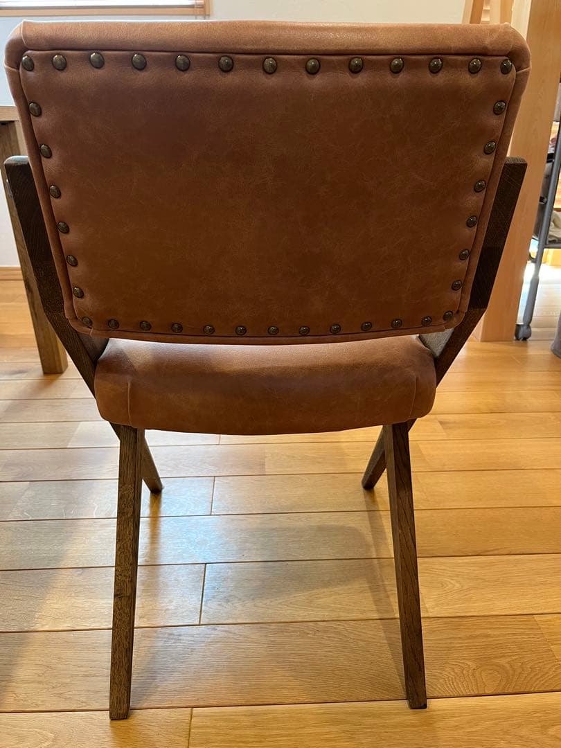 【秋桜】①テーブル:クラッシュゲート　ダイニングテーブル＆チェア4脚セット