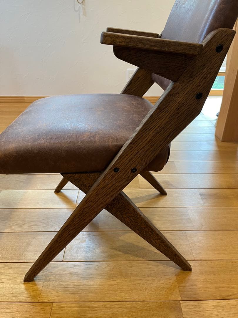 【秋桜】①テーブル:クラッシュゲート　ダイニングテーブル＆チェア4脚セット