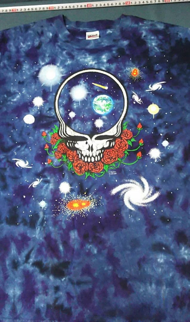 グレートフルデッド、TIEDYEロングスリーブプリントTシャツ