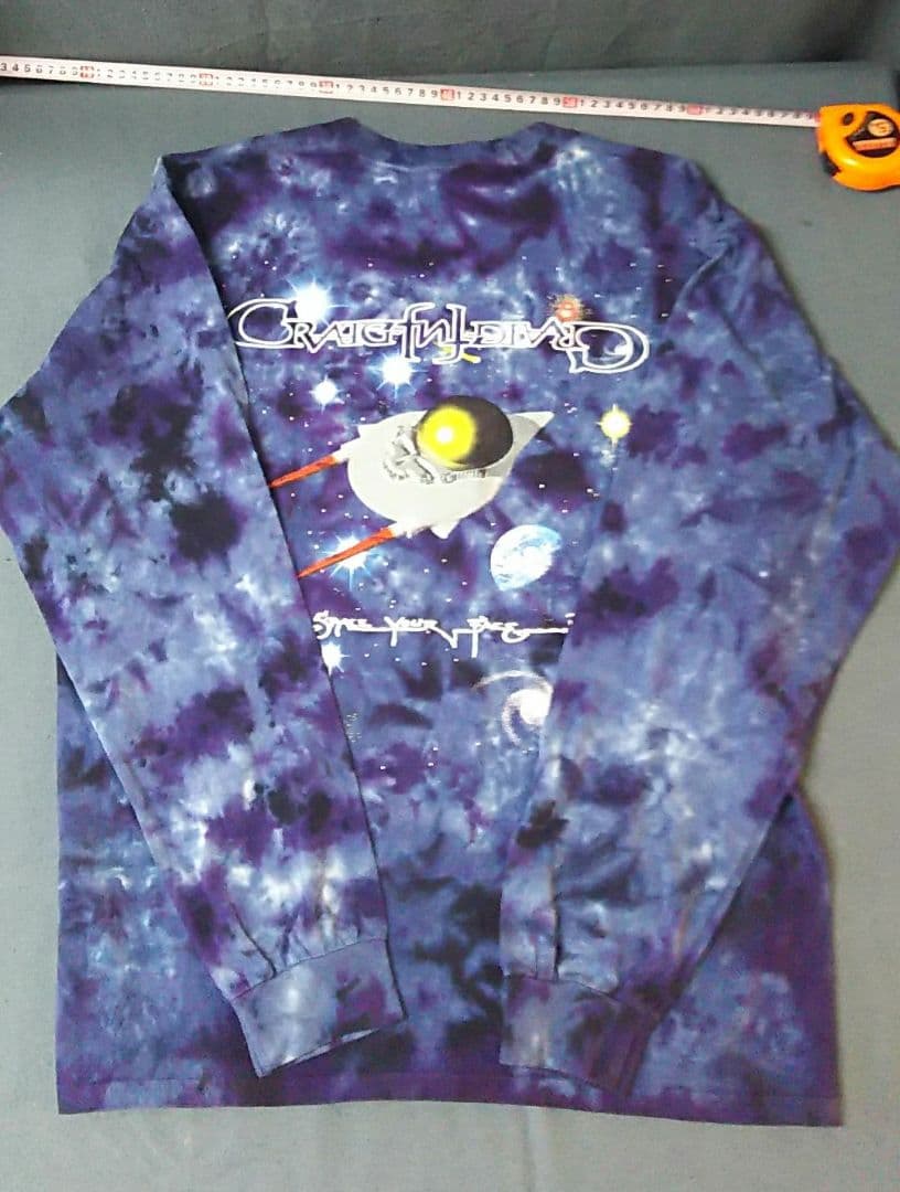 グレートフルデッド、TIEDYEロングスリーブプリントTシャツ