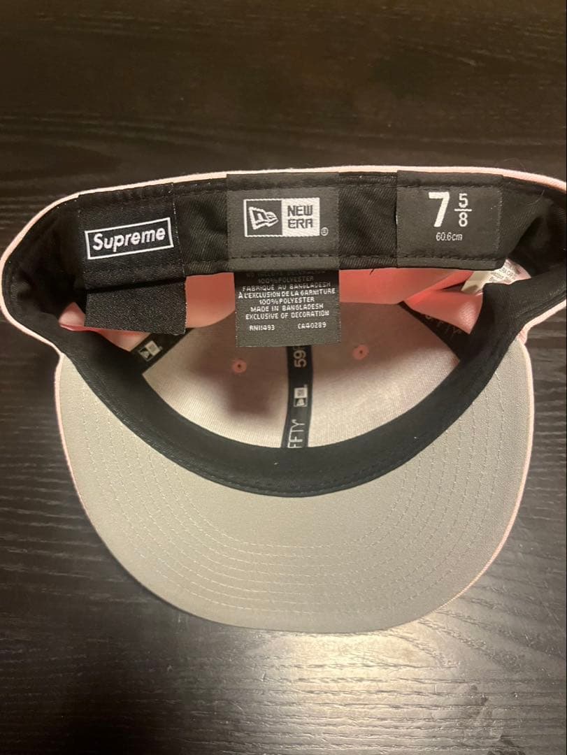 Supreme × New Era Sharpie Box Logo\"Pink\"