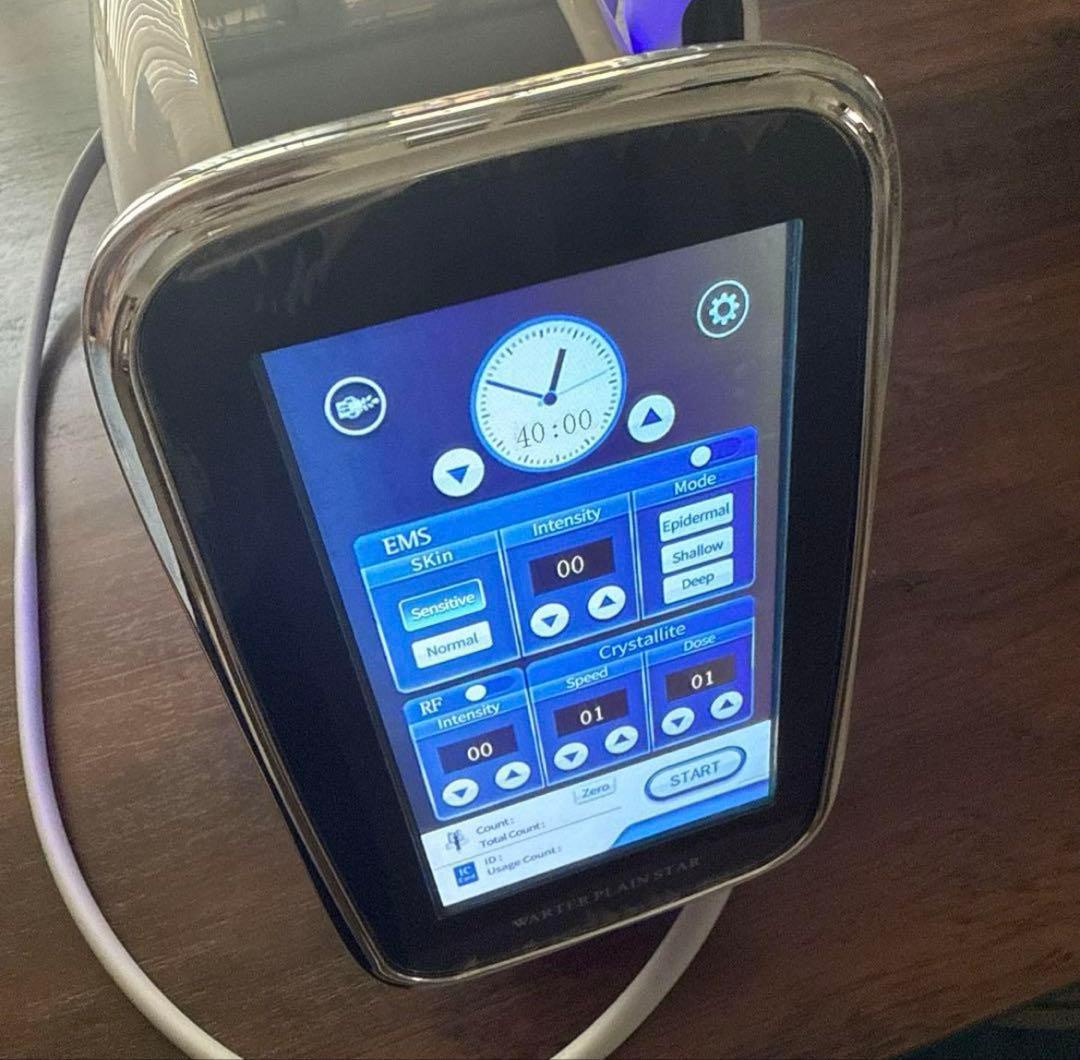 エステ版ポテンツァ EMS RF 水光ジェット エアー 美顔器