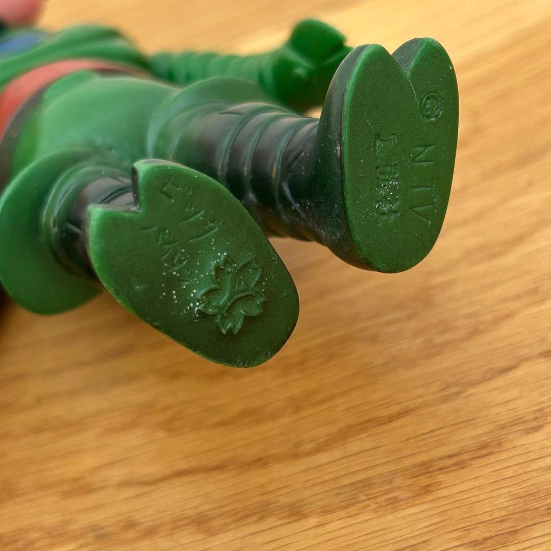 当時物 ヨネザワ レッドバロン ソフビ ビッグバイソン