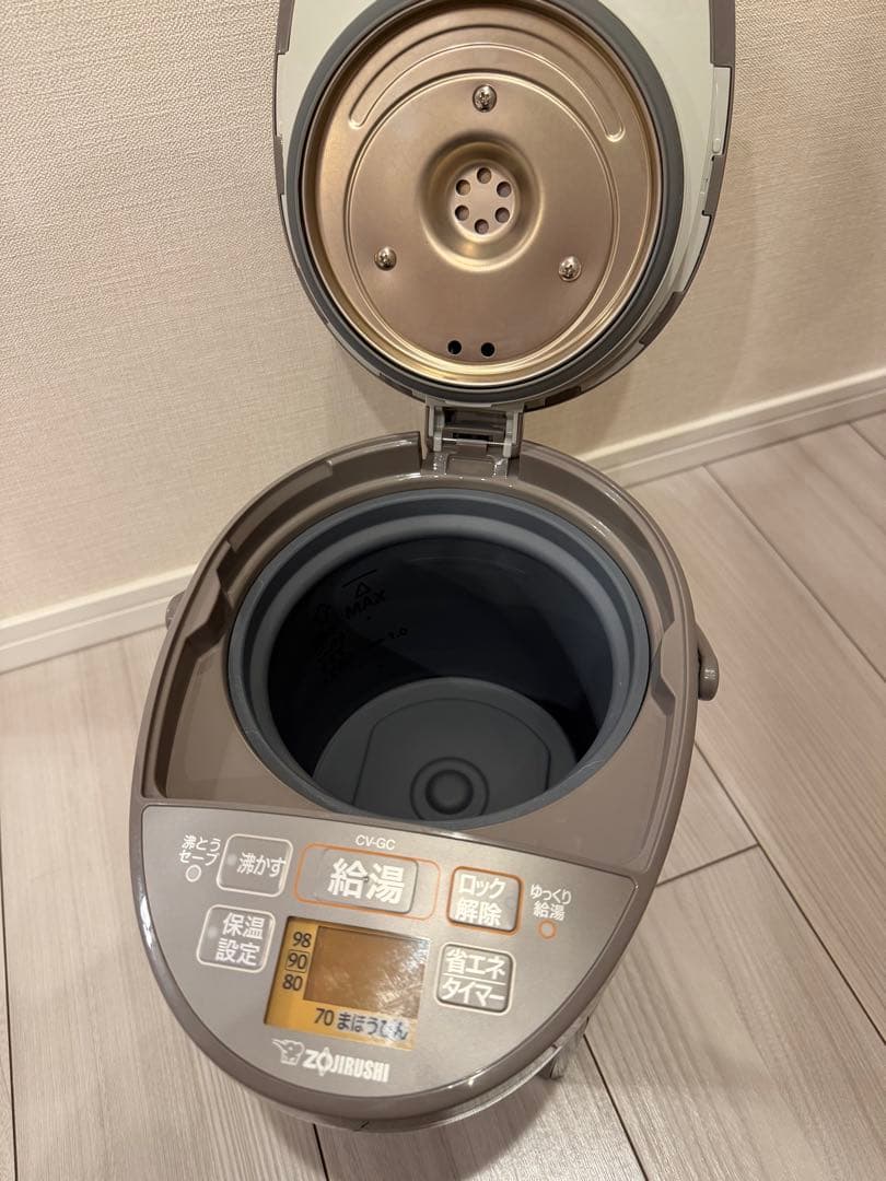 美品　象印 CV-GC22-TL 電気ポット 2.2L