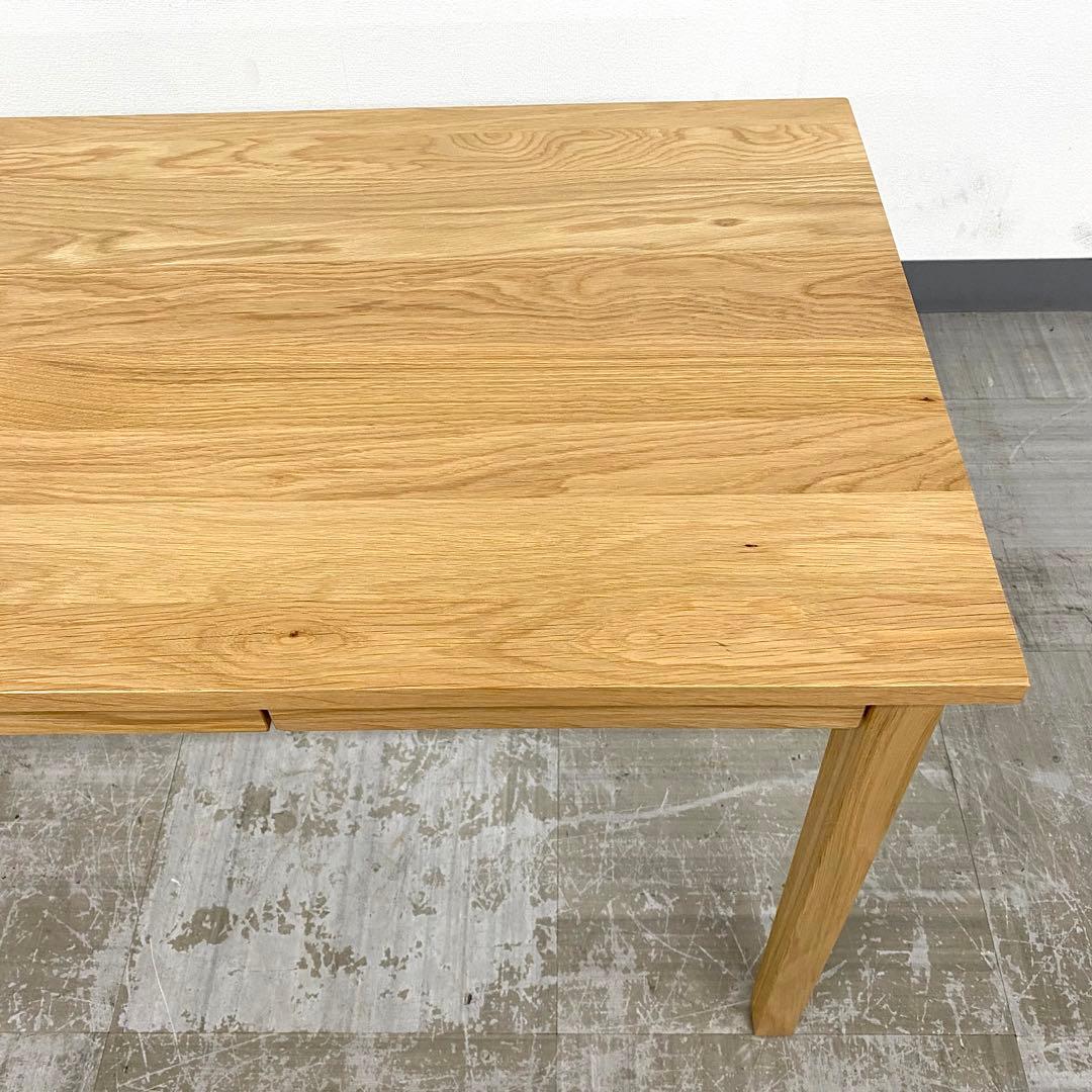 MUJI 無印良品 良品計画 無垢材デスク オーク ライティングデスク 机