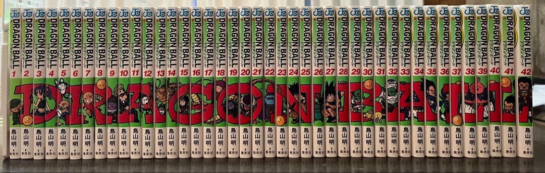 【期間限定(〜1/10)】ドラゴンボール 漫画本 新装版 全巻セット(全42巻)