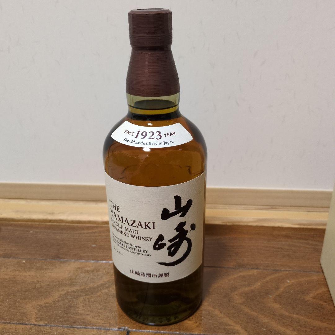 サントリー シングルモルトウイスキー 山崎 ノンエイジ 化粧箱入り 700ml