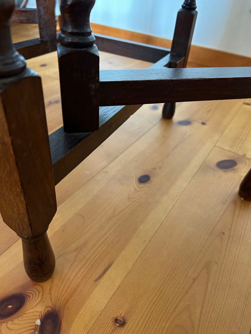 イギリスアンティーク　ゲートレッグテーブル　小ぶり