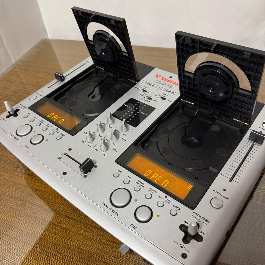 VESTAX CDX-16 デュアルCDプレーヤー