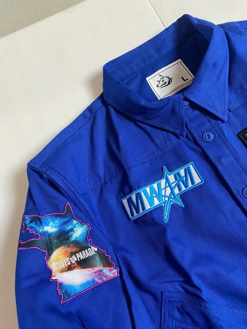 り*ま様 新品 2024 マンウィズ　戦闘服　ジャケット Lサイズ　マンウィズア