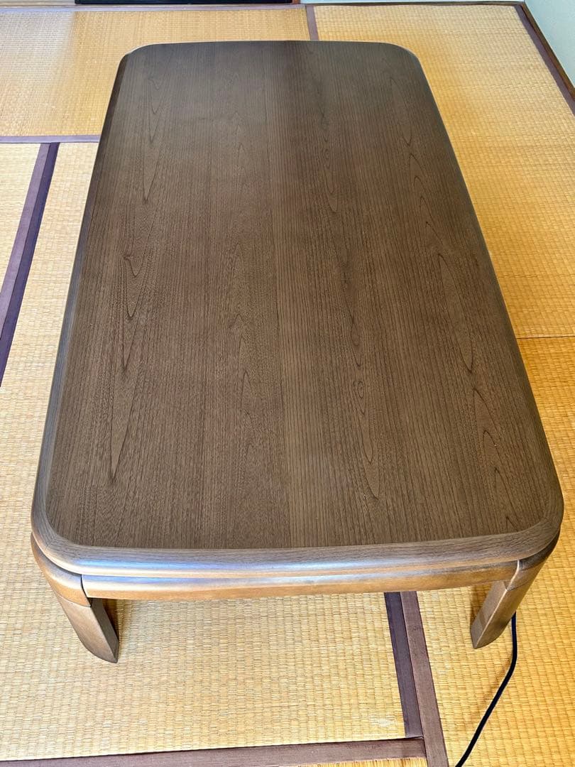 【ニトリ】 大型木製こたつ　ダークブラウン