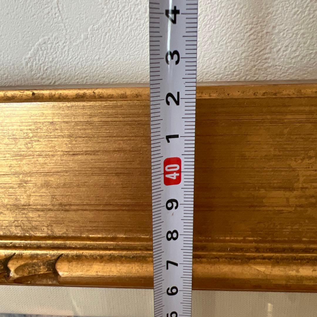 三宅すず作　油彩画 ゴールドフレーム　1964年