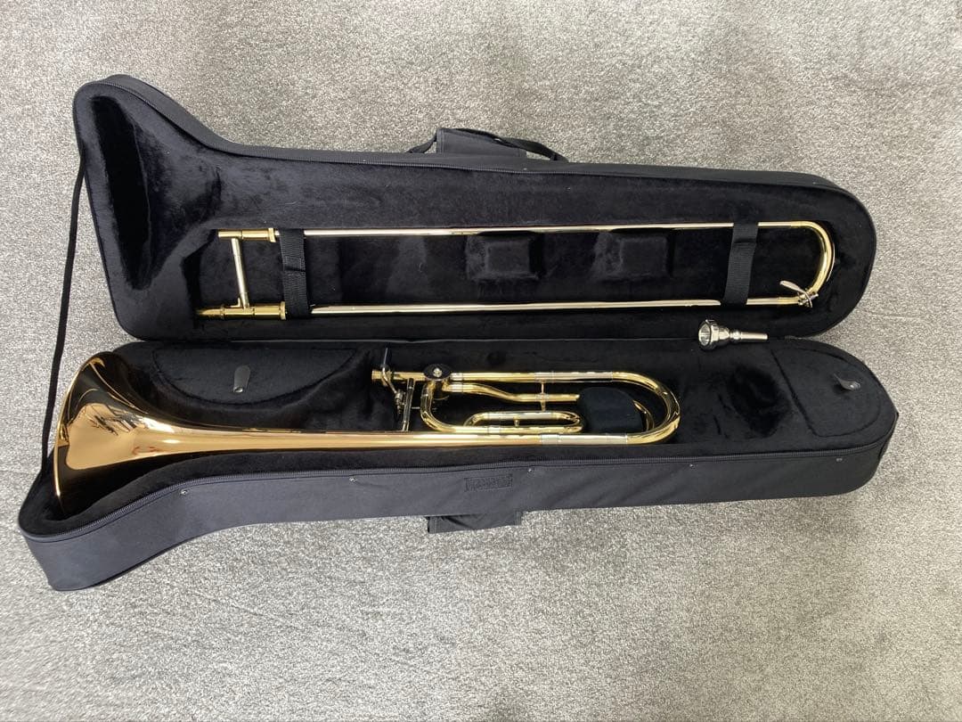 【新品同様】プロジェクト・ユーフォニアム AMUSEテナーバストロンボーン調整済