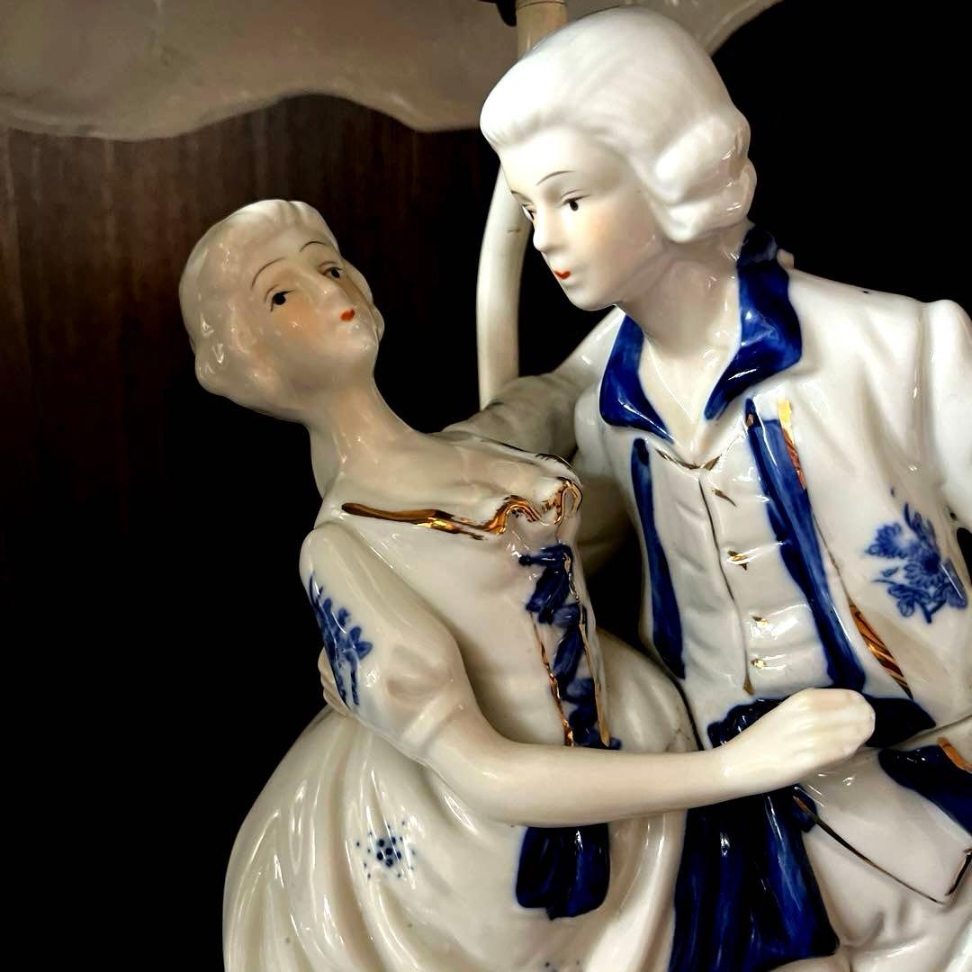 西洋アンティーク風ドールスタンド、小物入れ　2点