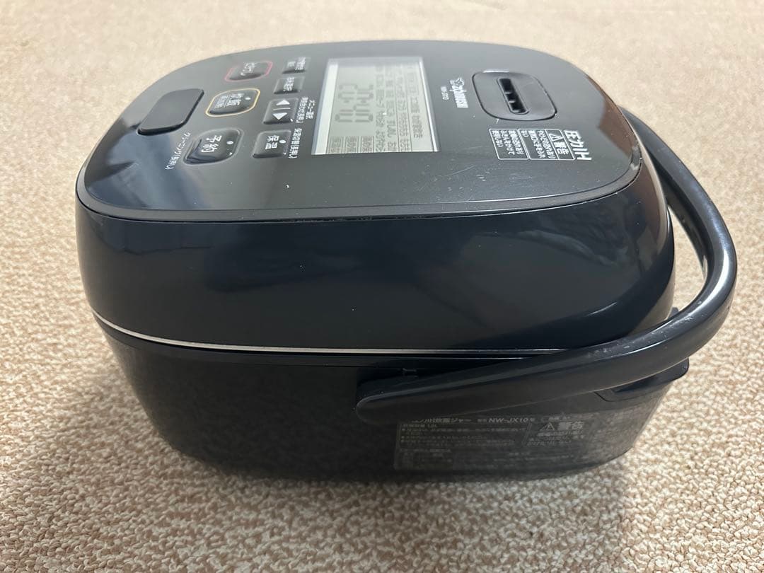 象印 NW-JX10 炊飯器 黒　2022年製