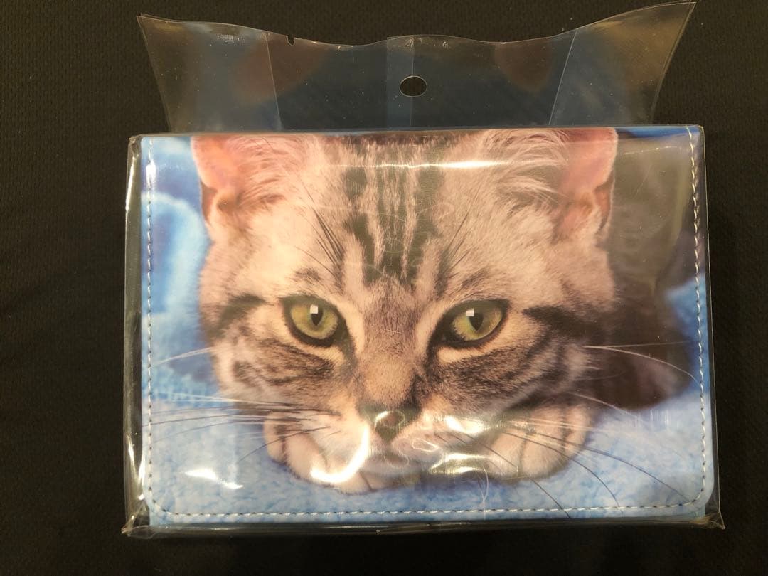 【猫これくしょん】A賞　合皮製デッキケース　W 「サバトラ」