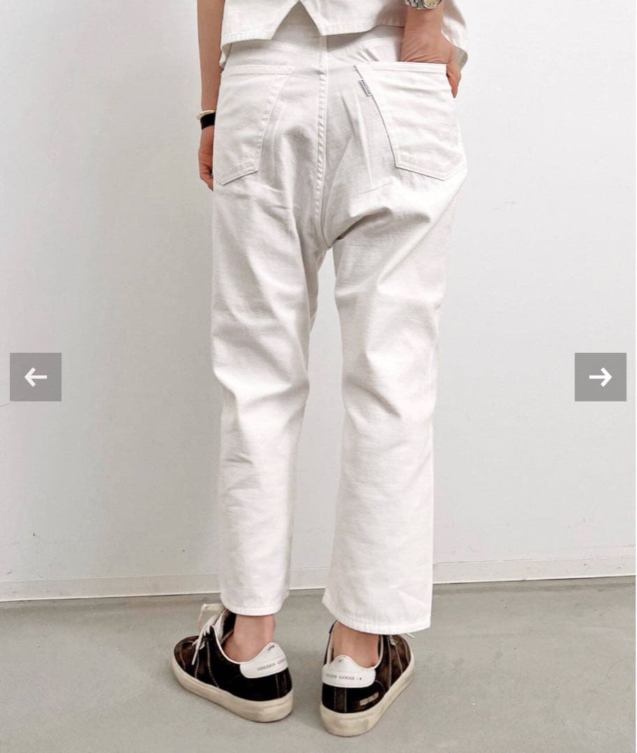 マディソンブルー サルエルパンツ　SAROUEL PT L.oz BS