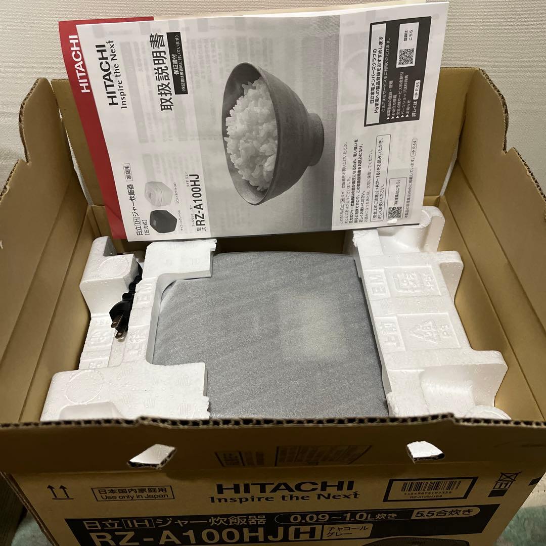HITACHI RZ-A100HJH 炊飯器 5.5合炊き