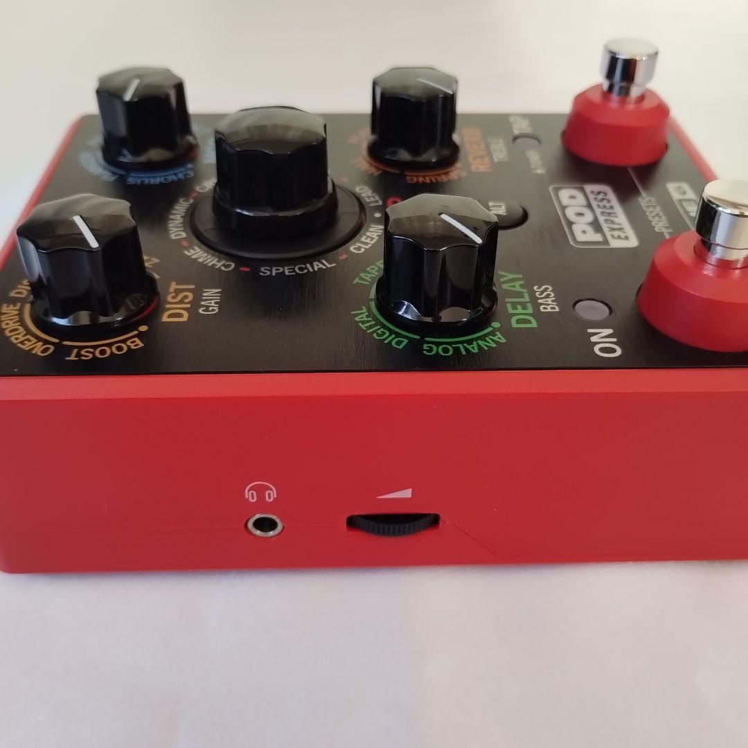 LINE 6 POD Express ギターエフェクター + 社外ACアダプター