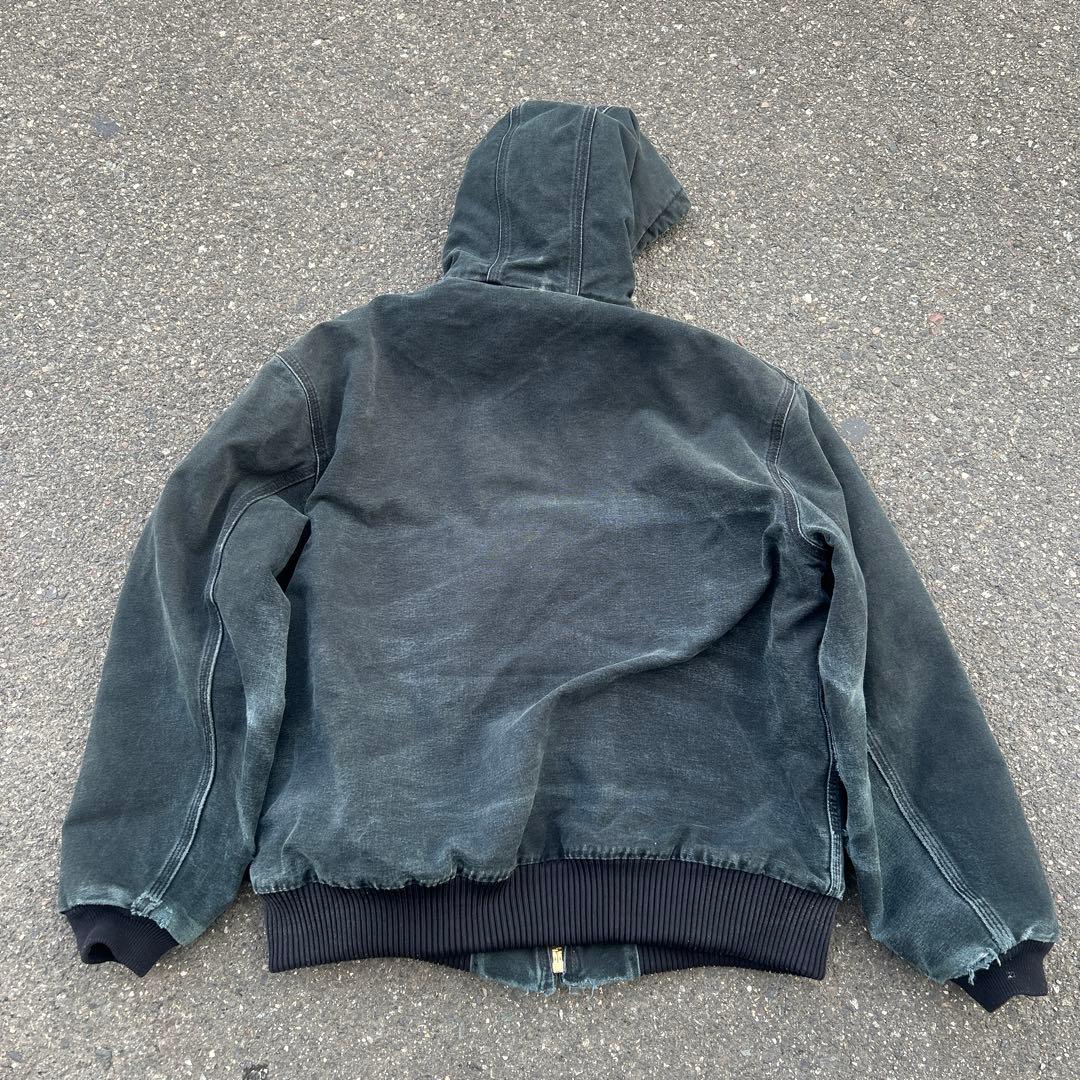 あ*よ様 鬼フェード 90s カーハート フェードブラック アクティブジャケット