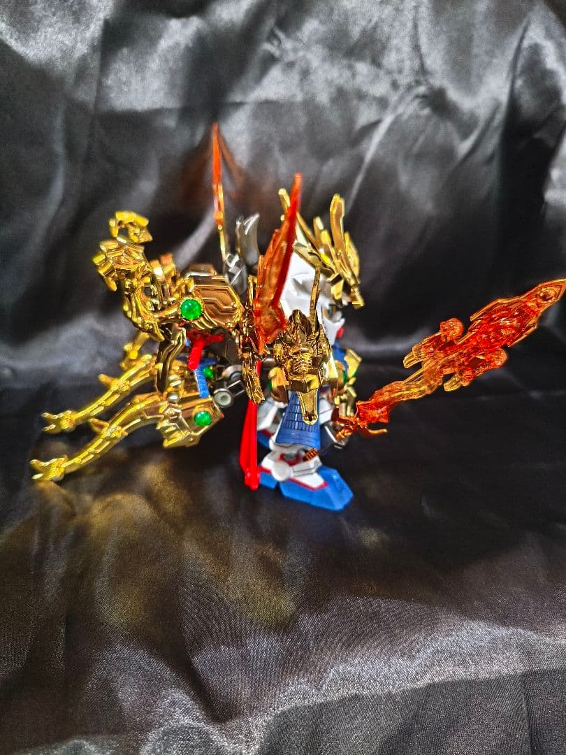 SDガンダム三国伝 (塗装済み) 翔烈帝 龍装 劉備ガンダム