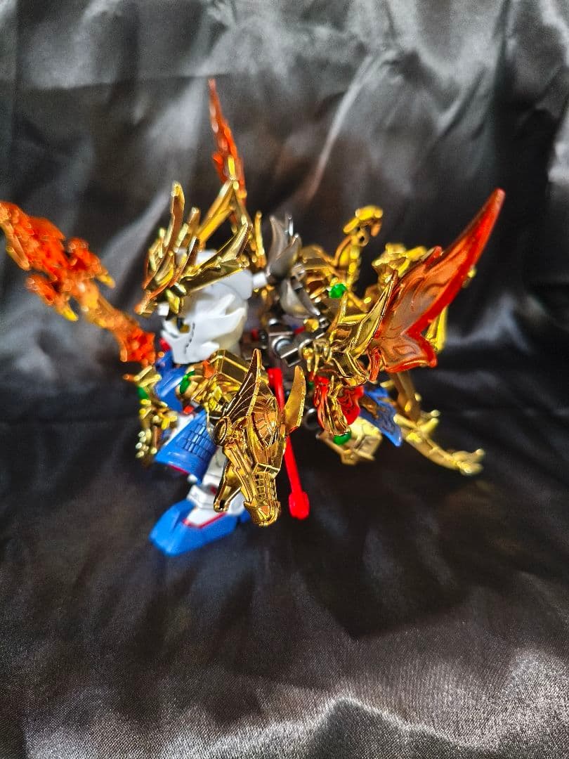 SDガンダム三国伝 (塗装済み) 翔烈帝 龍装 劉備ガンダム