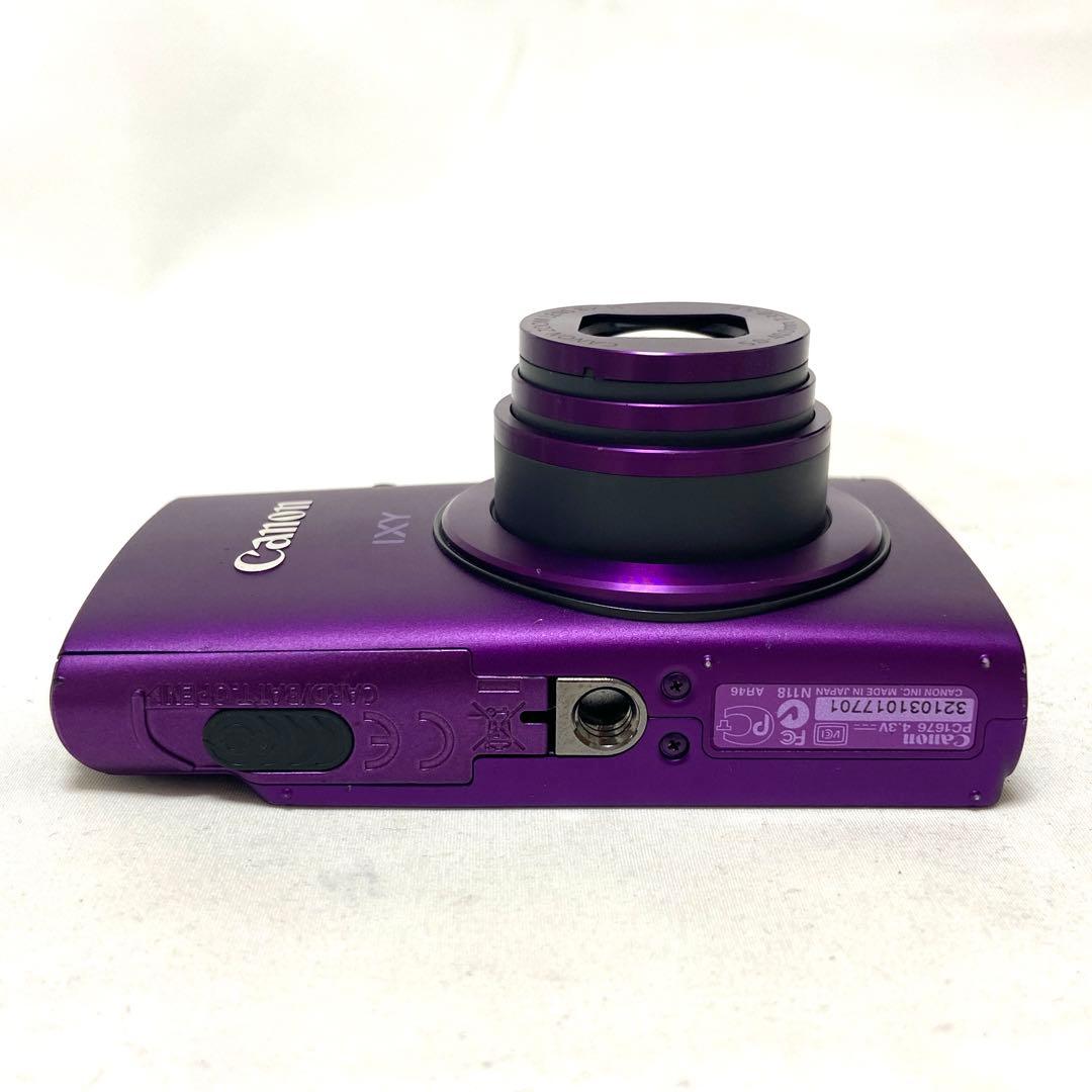 Canon IXY 600F パープル FULL HD PC1676 コンデジ