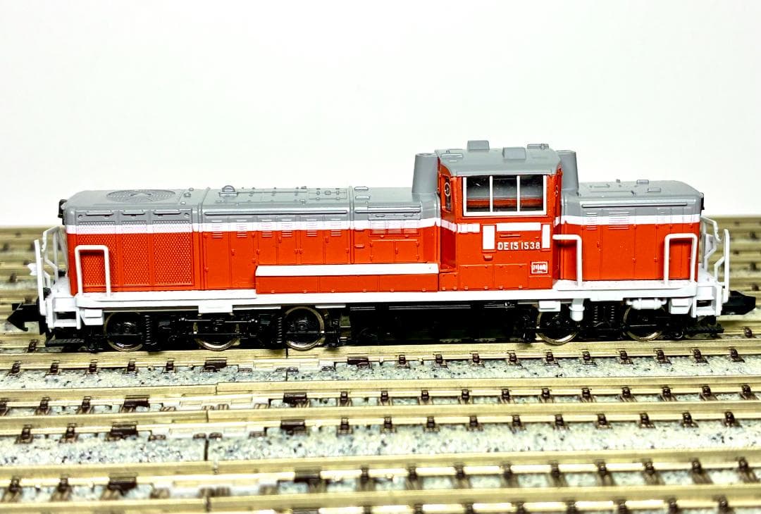 ＊複線形両頭式ラッセルモデル＊ TOMIX 2211『DE15 1538号機』