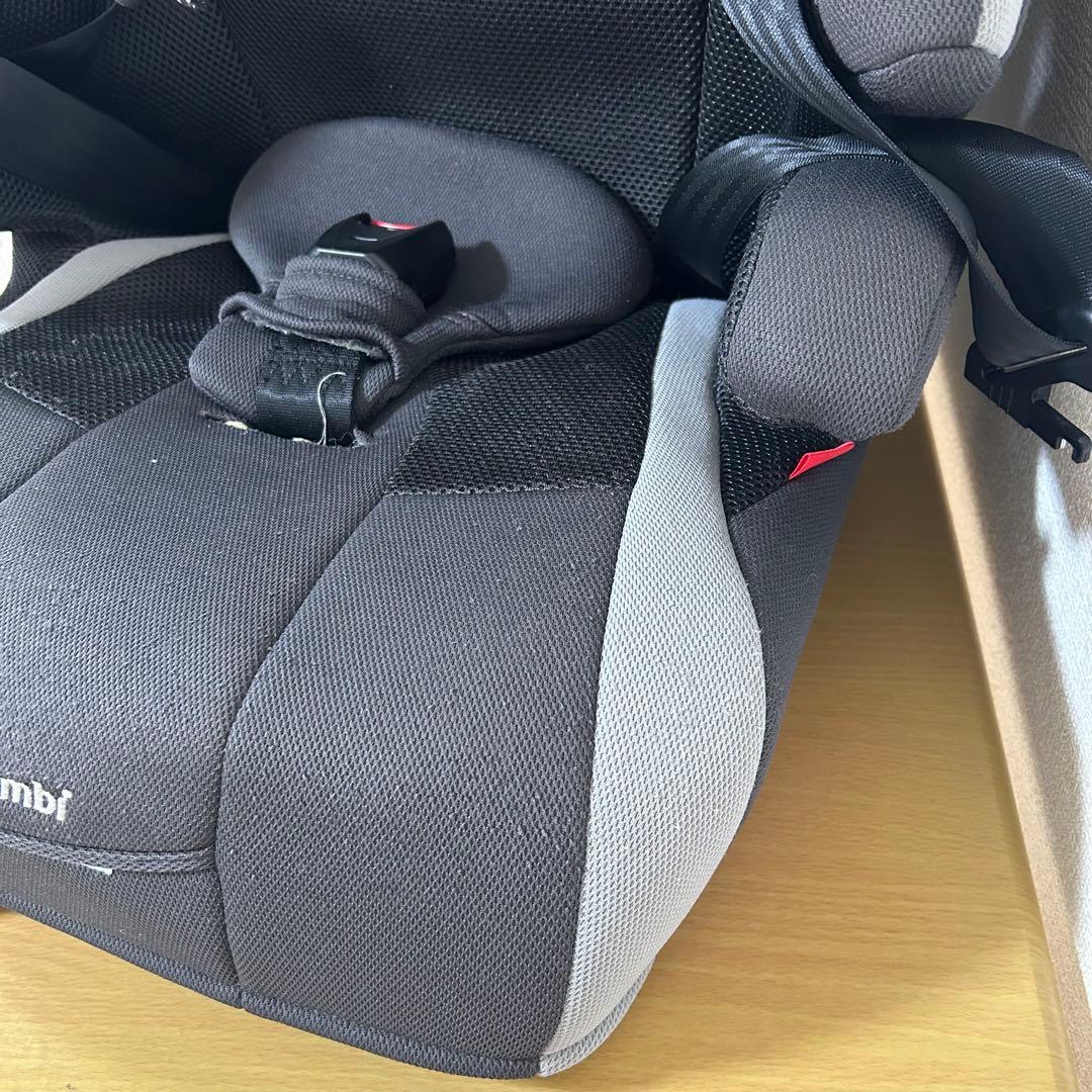 コンビ　ジョイトリップ エアスルーGH グレー ジュニアシート