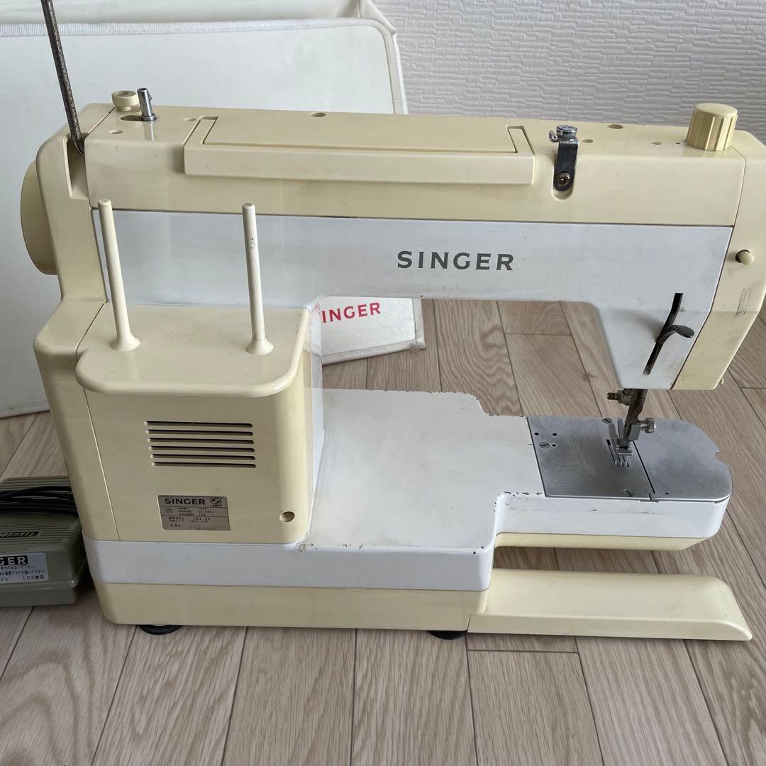 ジャンク品！シンガー職業用ミシン