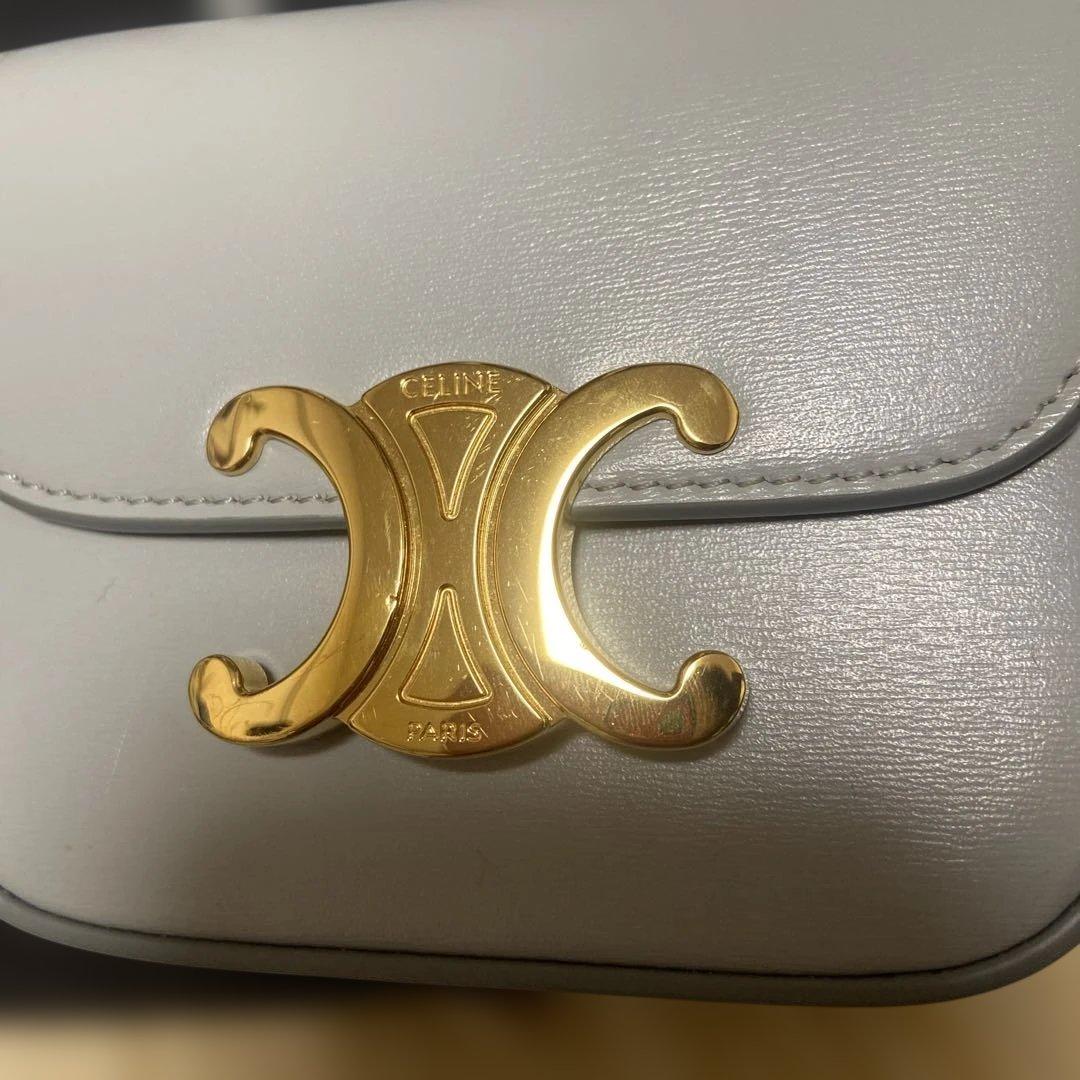 riセリーヌCELINE ミニクロード　ショルダーバッグ　トリオンフ