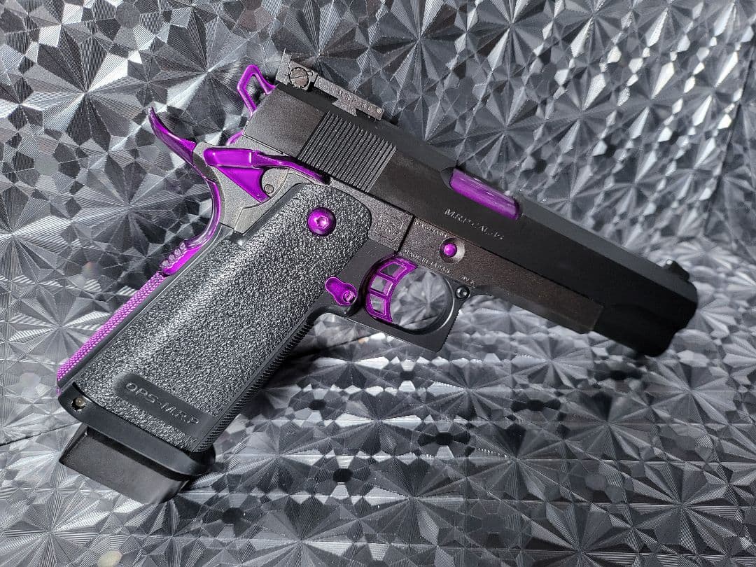 ハイキャパ5.1　GBB　アルマイトパープル　東京マルイ　ガスブローバック