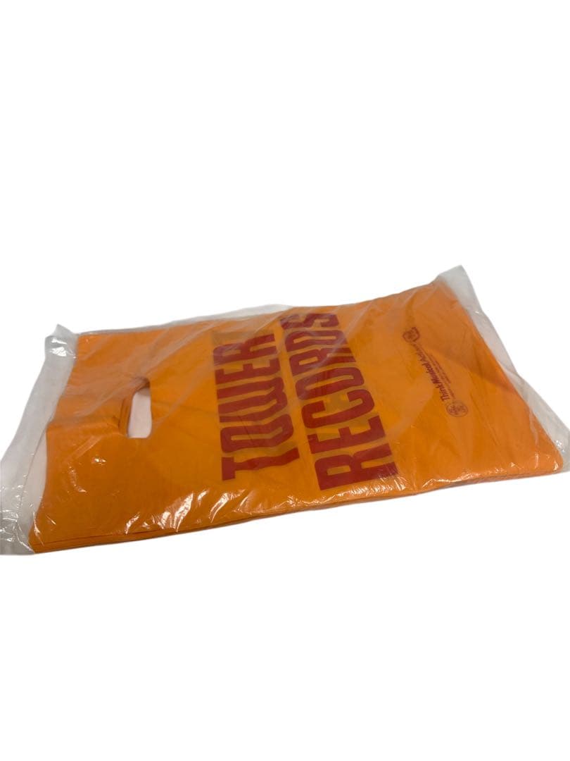 TOWER RECORDS ショッピングバッグ オレンジ　80枚