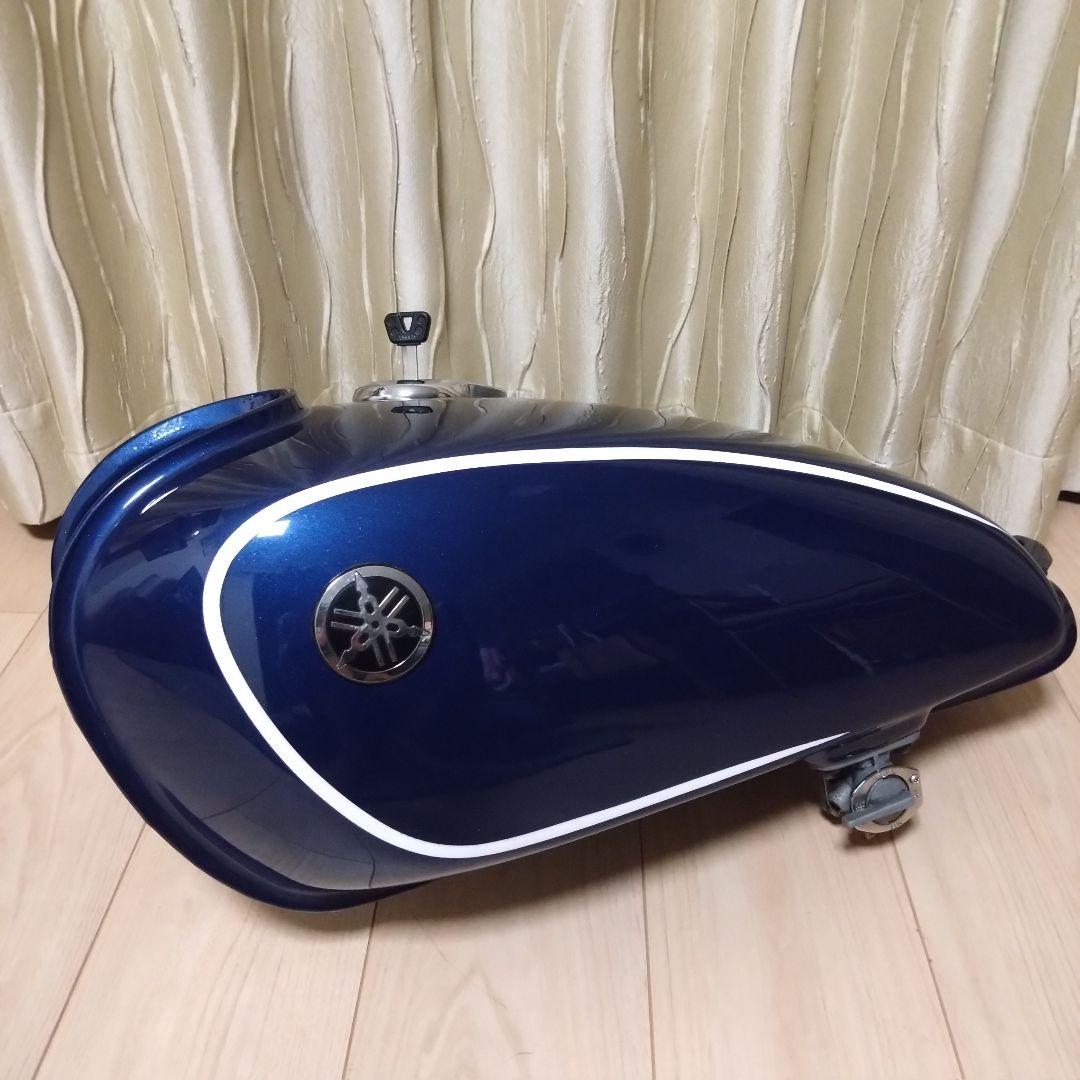 ナル SR400/500 AAA FRPナロータンク ブルーラメ 極美品