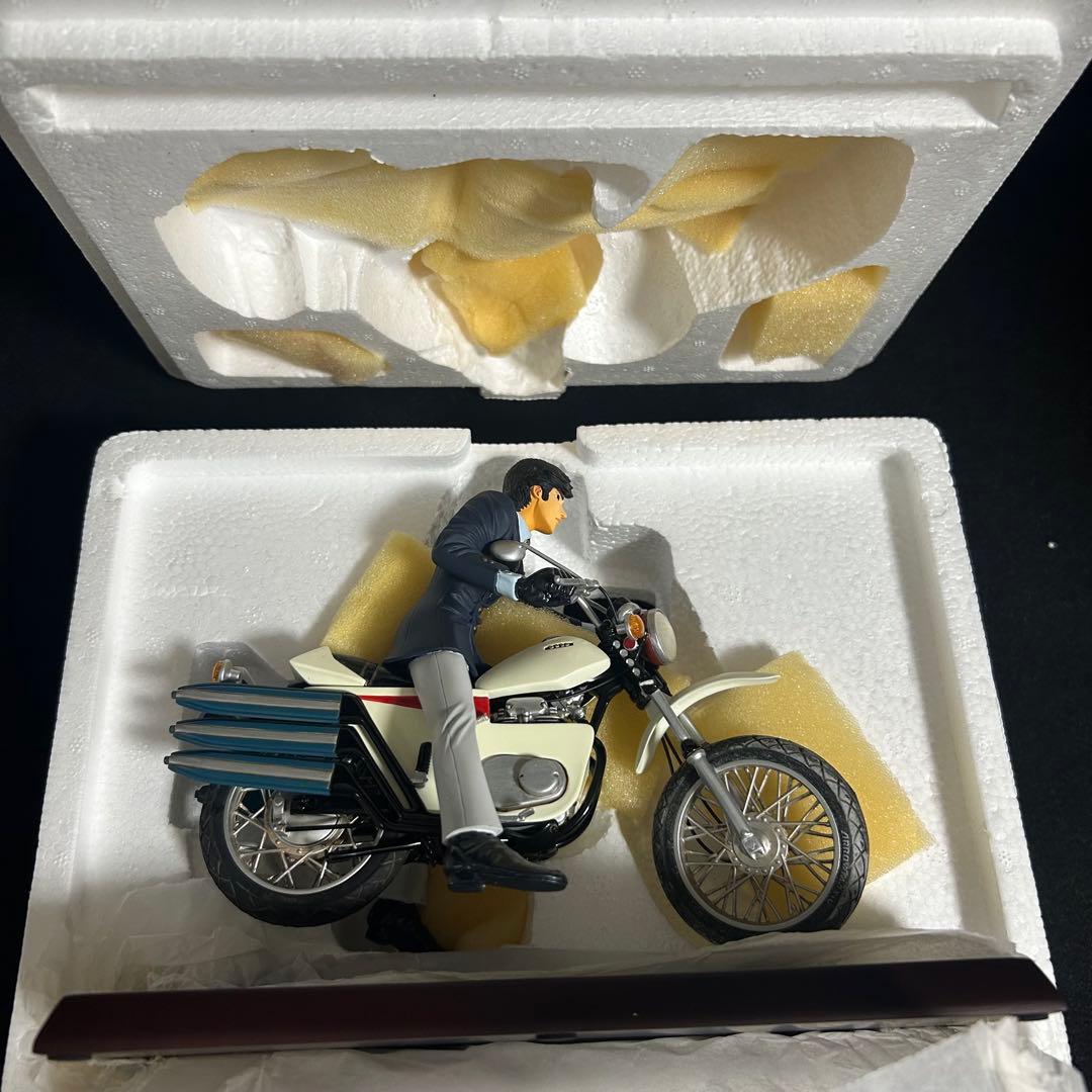 B-CLUB 本郷猛＆サイクロン号 フィギュア 仮面ライダー 1/12