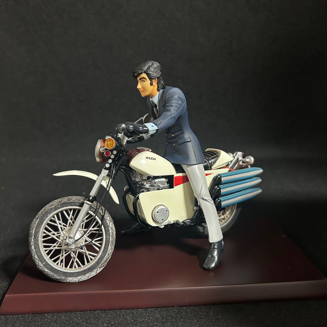 B-CLUB 本郷猛＆サイクロン号 フィギュア 仮面ライダー 1/12