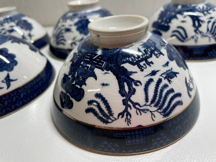 NIKKO値下げ■ニッコー山水ダブルフェニックス　お茶碗5客