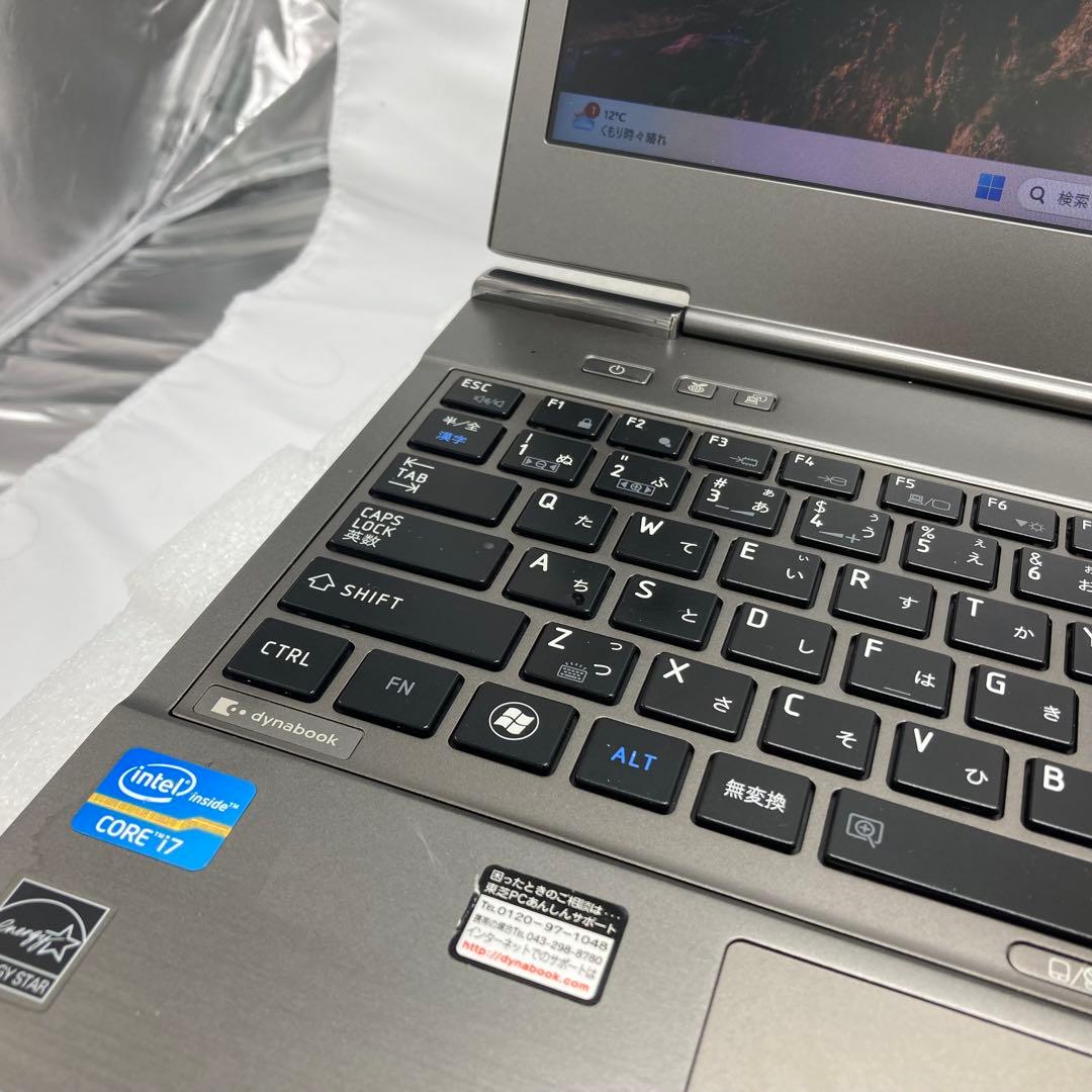 最強Core i7搭載！！バッテリーほぼ新品 高性能ノートパソコン オフィス