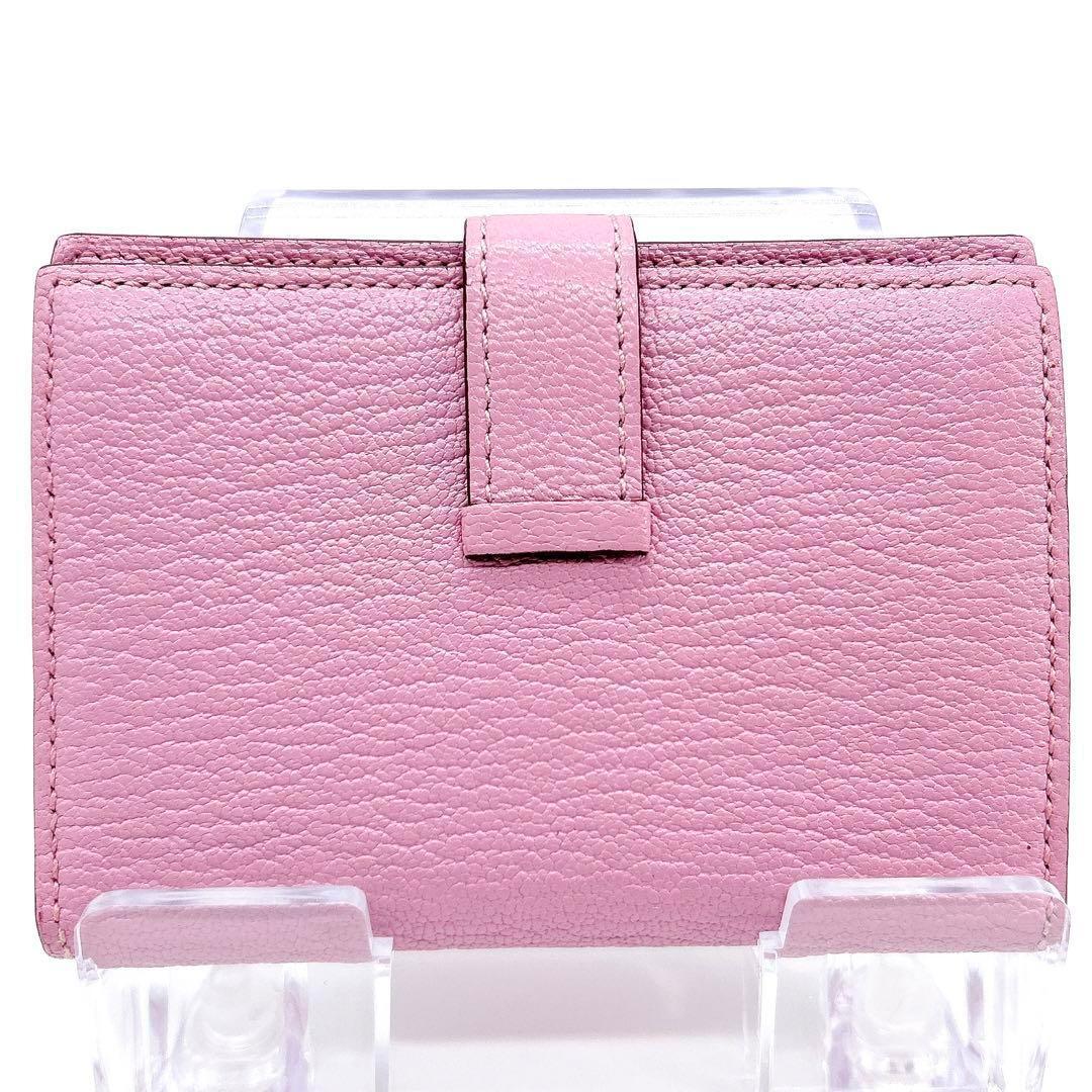 極美品 エルメス ベアンミニ カードケース ケース ミニ財布 ピンク