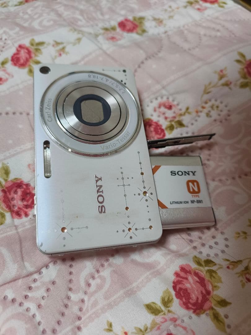 SONY ★ソニーセイバーショット　カメラUSED★DSC-W350D ホワイト