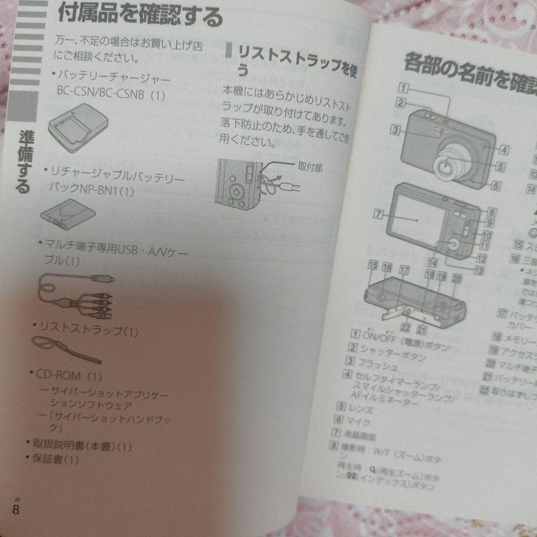 SONY ★ソニーセイバーショット　カメラUSED★DSC-W350D ホワイト