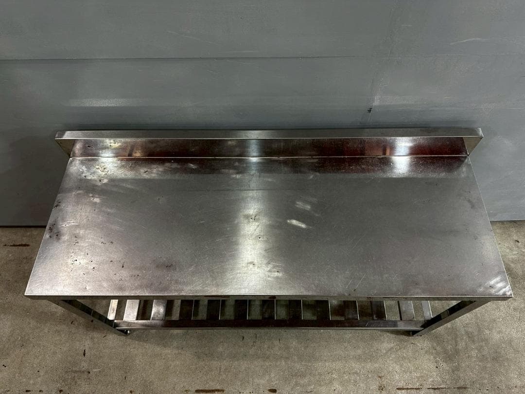 ステンレス製 BG付作業台 作業台 調理台 業務用 厨房機器 店舗 RW359