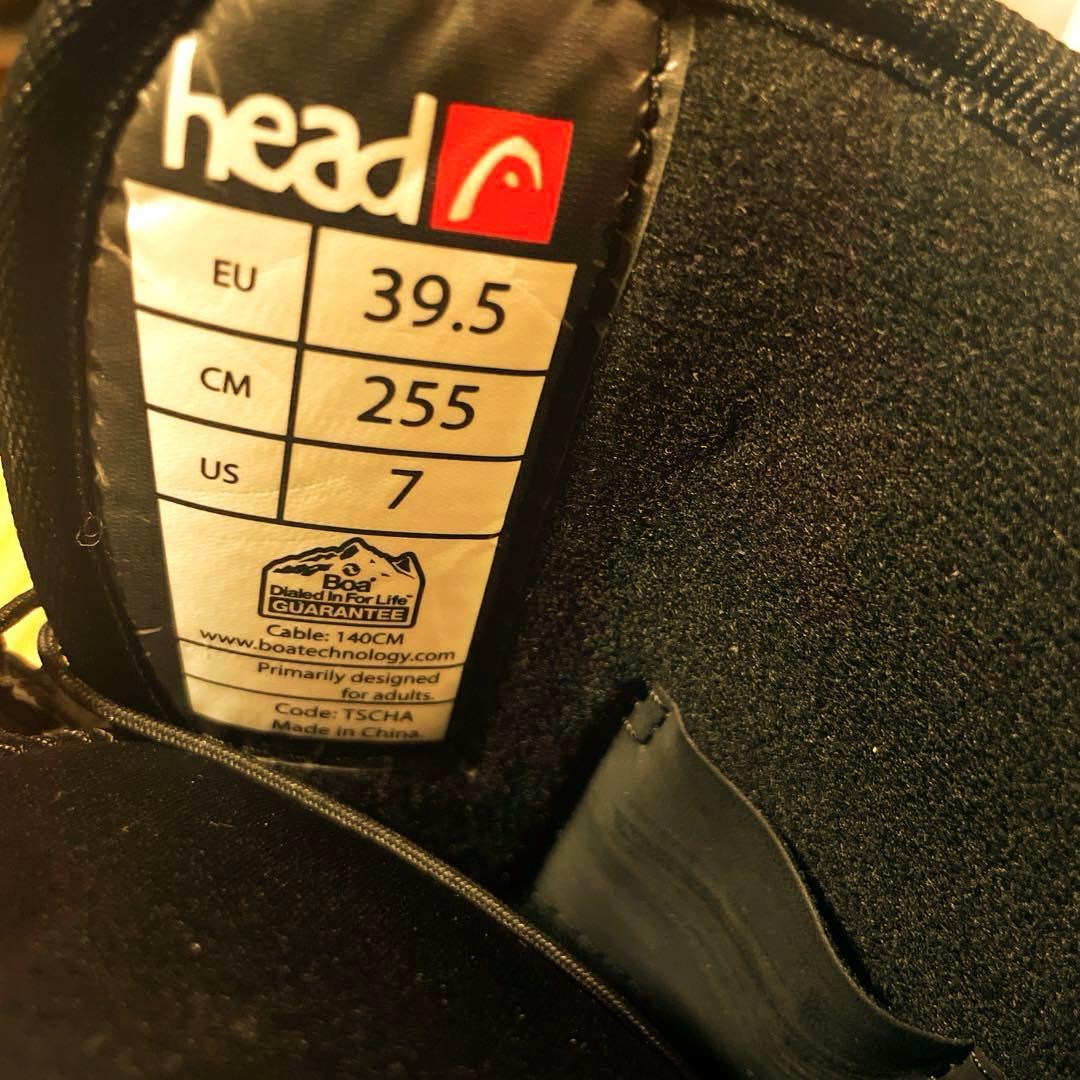 【極美品】head BOA スノボブーツ　25.5㎝