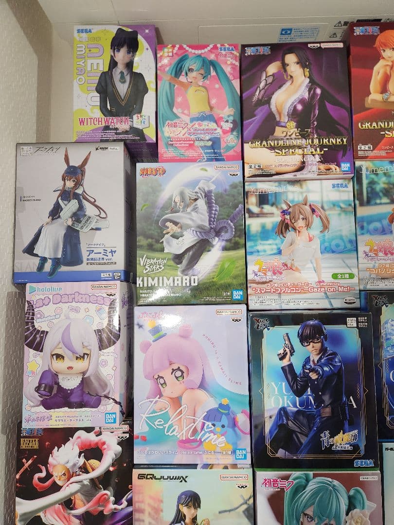 未開封フィギュア35個 美少女系 ニカ 東京喰種 フリーレン ヒロアカ ウマ娘