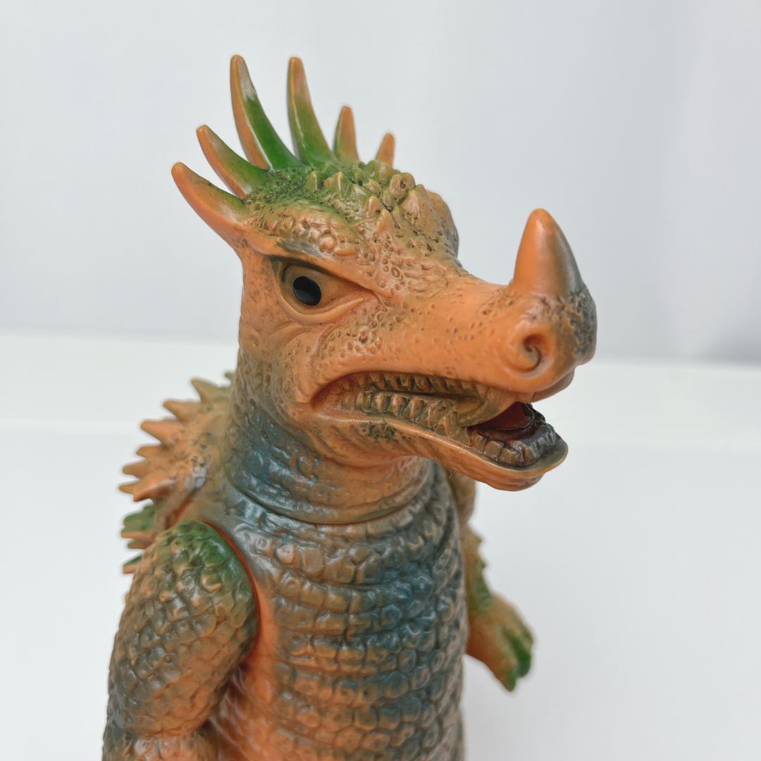 美品☘️ ブルマァク　アンギラス　ソフビ　当時物