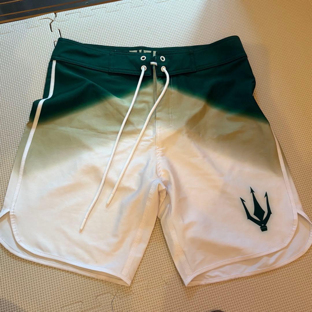 FIED サーフパンツ　30グリーン/ホワイト