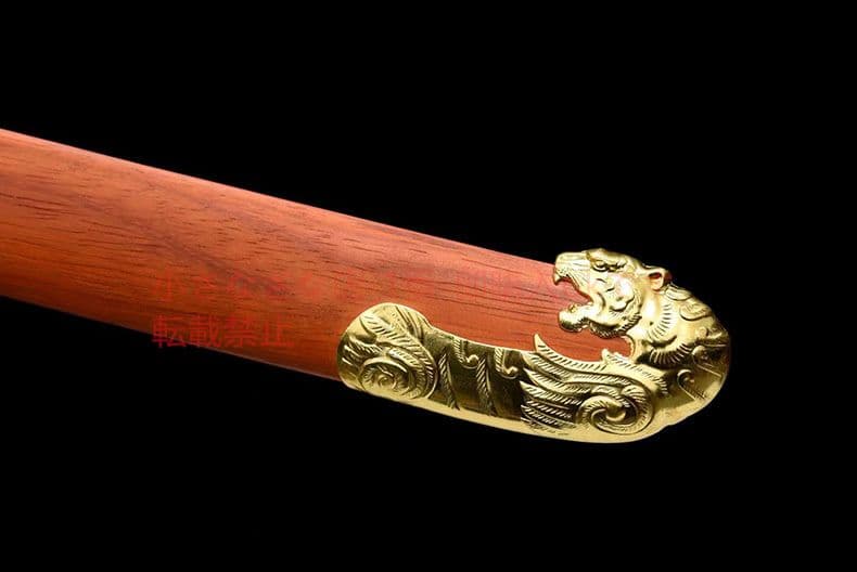 金鯱頭   古兵器 武具 刀装具 日本刀 模造刀 居合刀