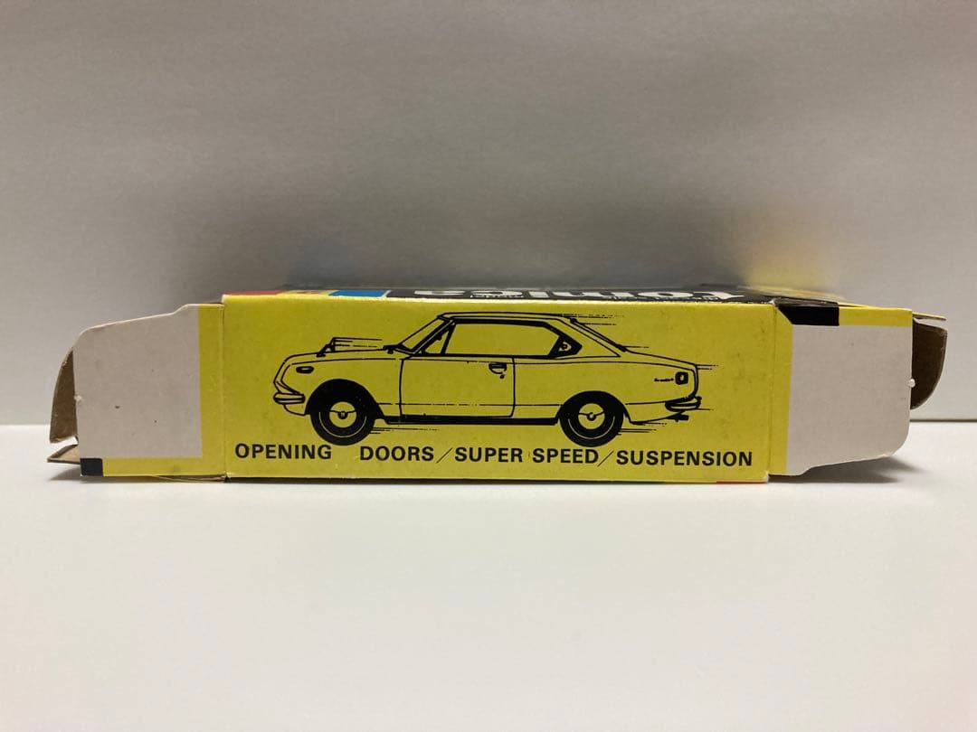 トミカ　黒箱　日本製　コロナマークII 1900 HT 1Aホイール