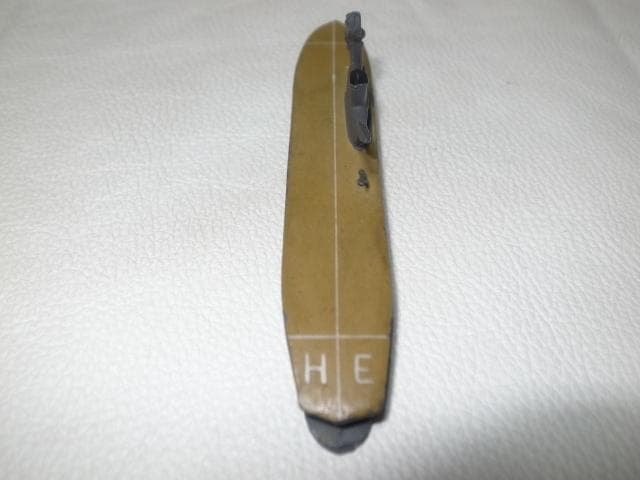 美品1940年代英国製◆軍艦 空母HMSハーミーズ95/エルメス95 金属製模型
